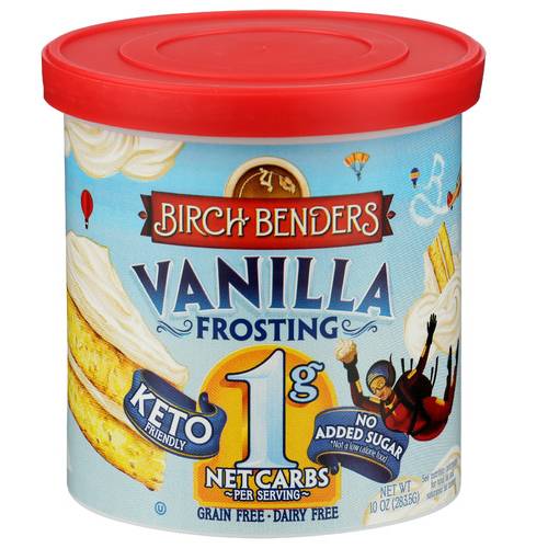 Birch Benders Keto Frosting Vanilla / 10 Oz
