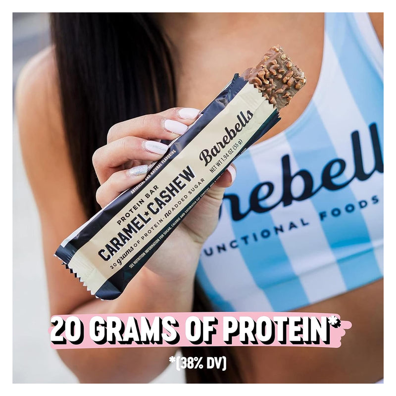 Barebells Protein Bars - Caramel Cashew Single bar - Protein snacks