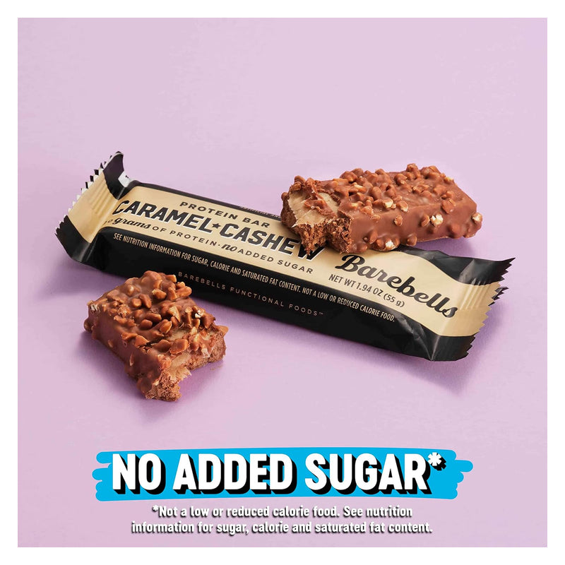 Barebells Protein Bars - Caramel Cashew Single bar - Protein snacks