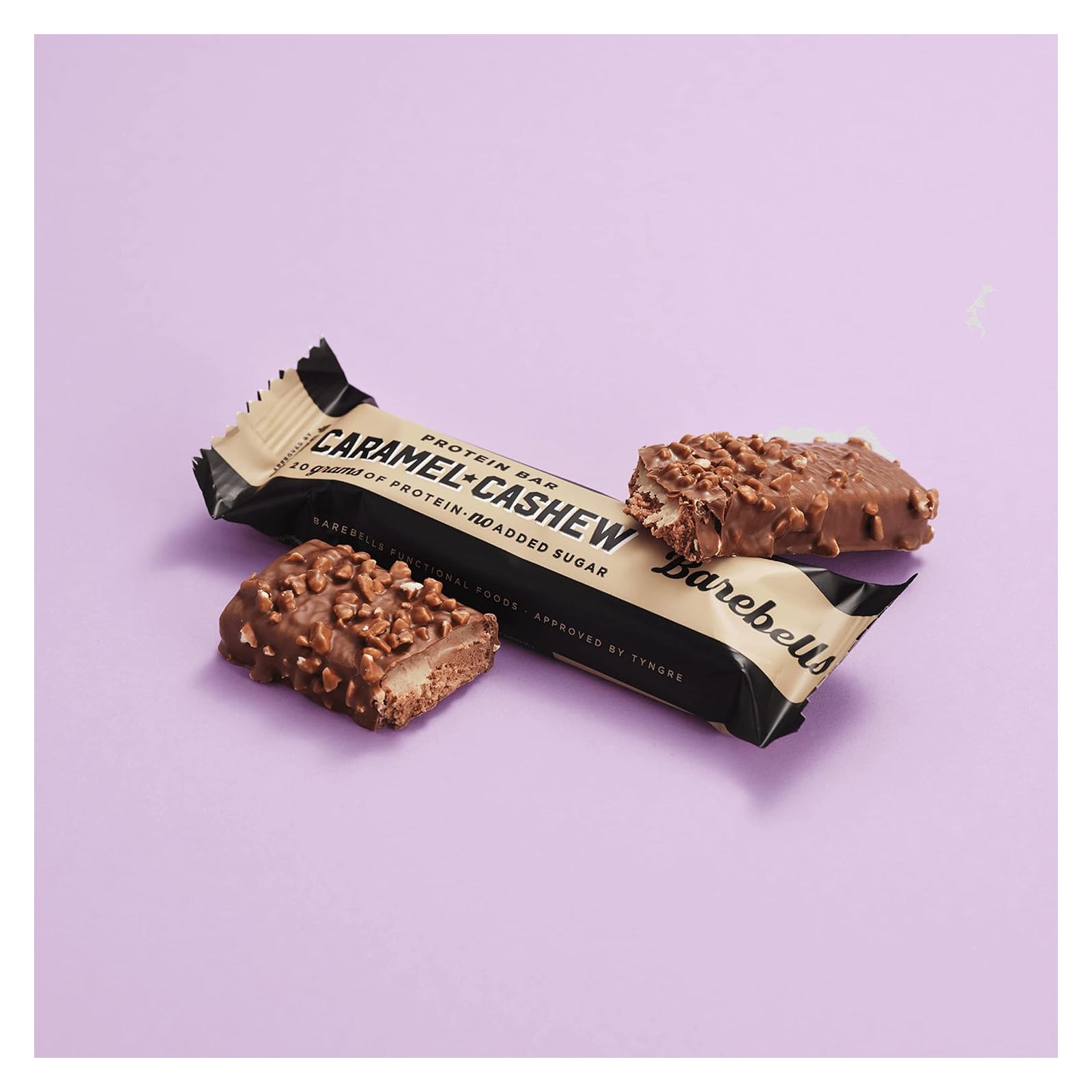 Barebells Protein Bars - Caramel Cashew Single bar - Protein snacks