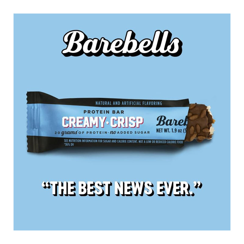 Barebells Protein Bars - Creamy Crisp Single bar - Protein snacks