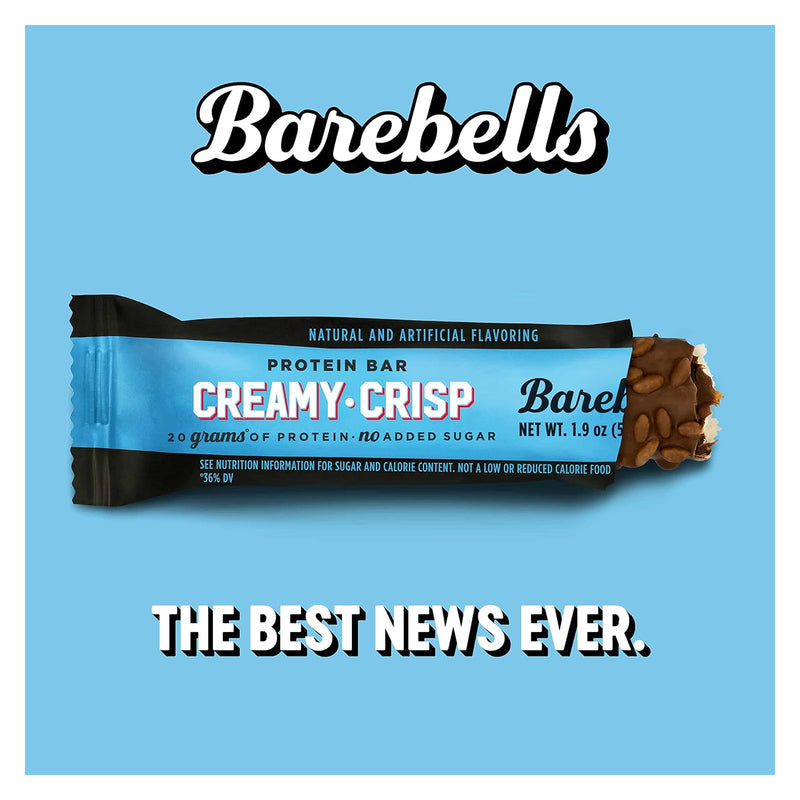 Barebells Protein Bars - Creamy Crisp 12-pack - Protein snacks