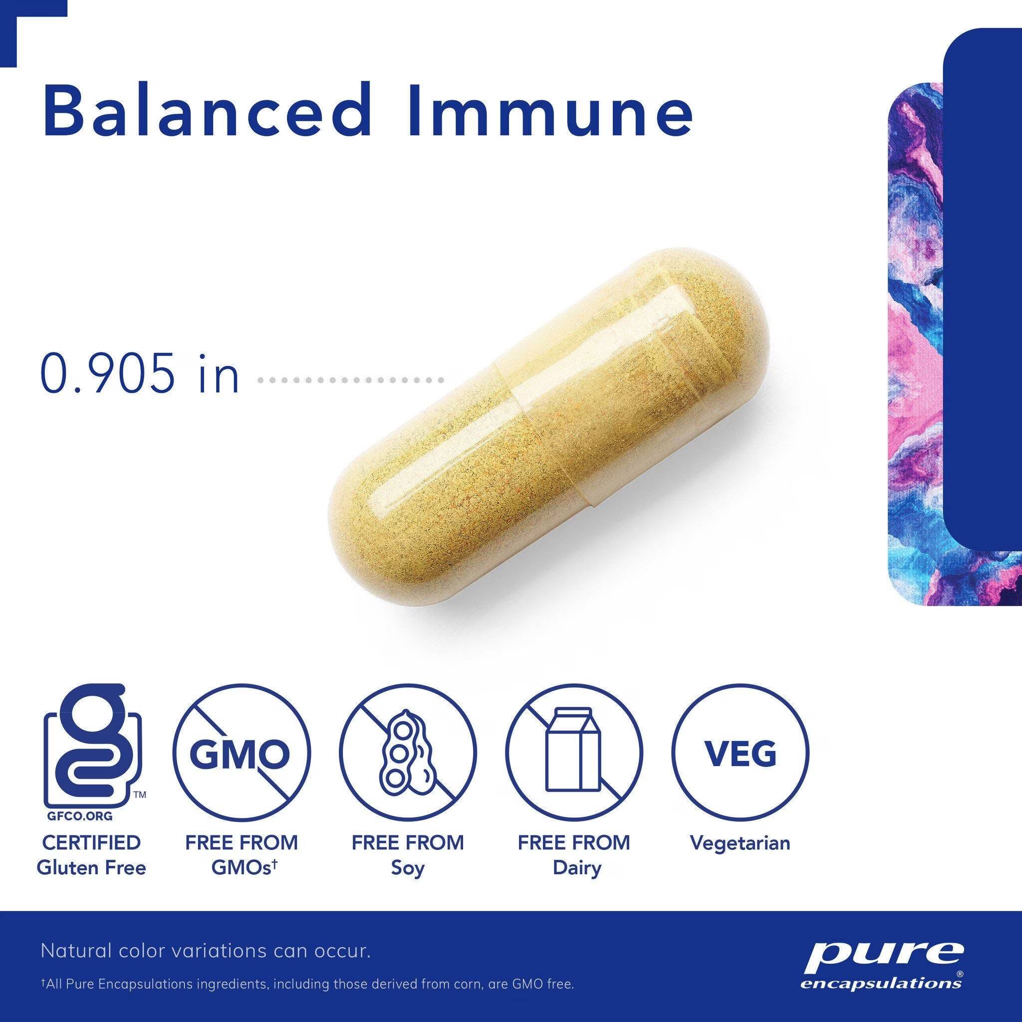 Pure Encapsulations Balanced Immune 60 capsules