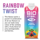 BioSteel Sports Drink - Rainbow Twist 12-pack - - Energy Drinks