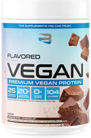 Believe Supplements Flavored Vegan Protein Powder - Chocolate 675 g - Protein Powder