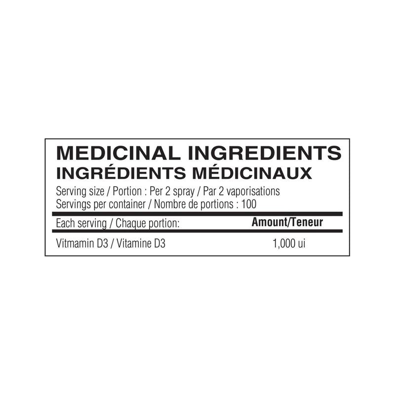Believe Supplements Vitamin D3 - Blueberry 52 ml - Vitamin D