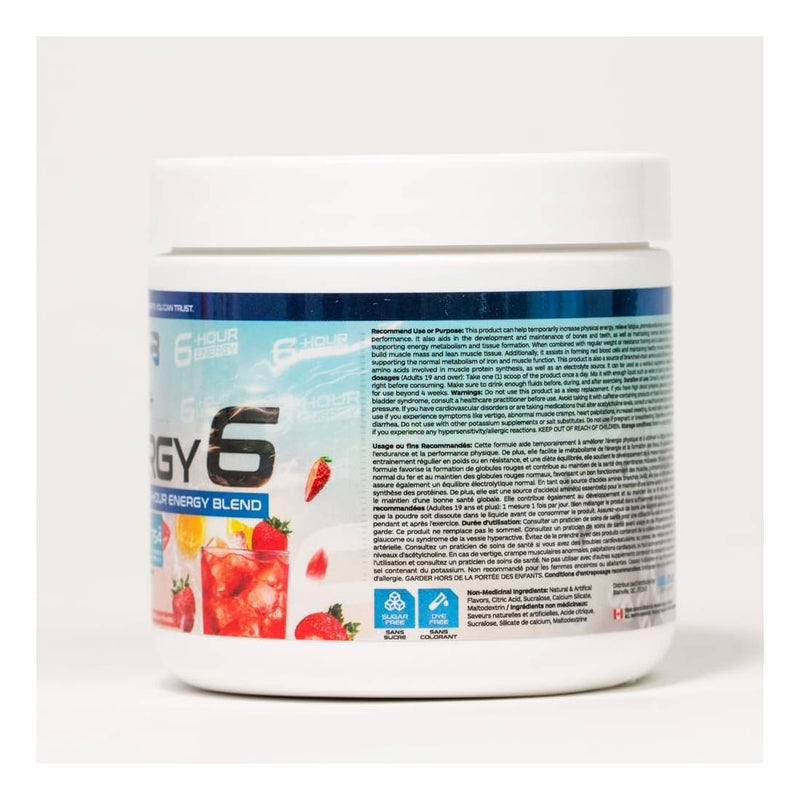 Believe Supplements Aminos + Energy 6 - Strawberry Lemonade 170 g - Amino Acids