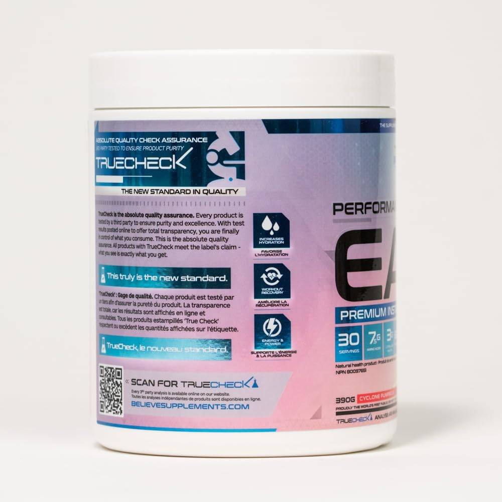 Believe Supplements Performance EAA - Cyclone Pumpsicle 390 g - Amino Acids