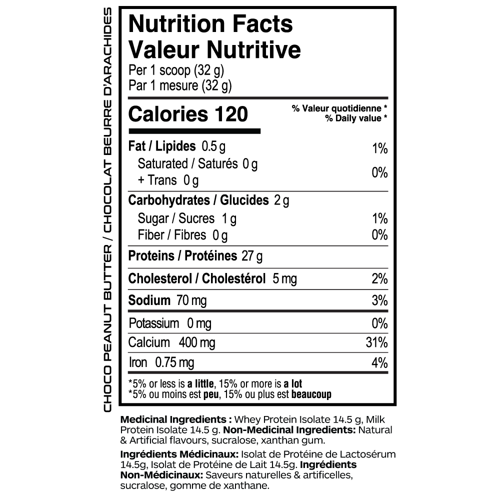 Believe Supplements Flavored Isolate - Chocolate Peanut Butter Cup 66 serv (4.4lbs) - Protein Powder