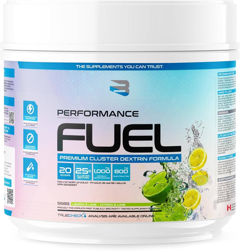 Believe Supplements Performance Fuel - Lemon Lime 568 g - Pre-workout