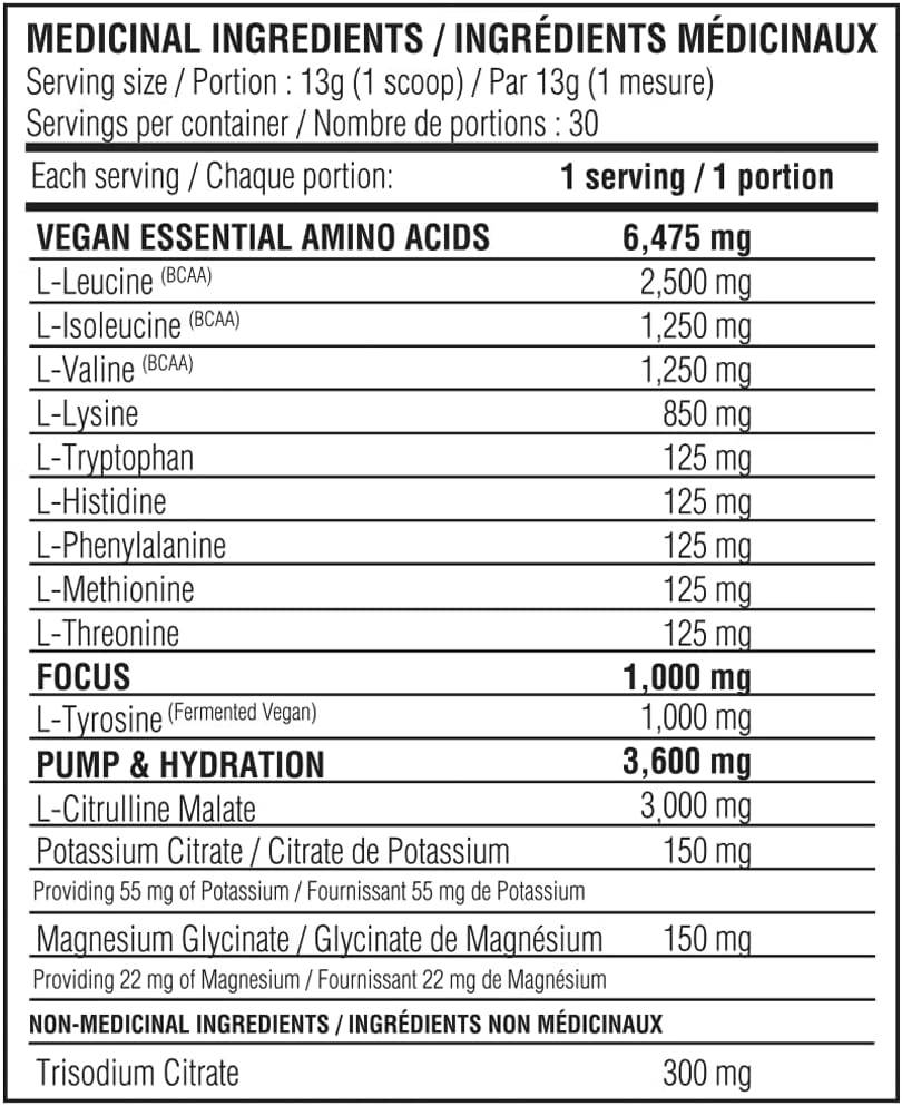 Believe Supplements Performance EAA - Tropical Orange 390 g - Amino Acids