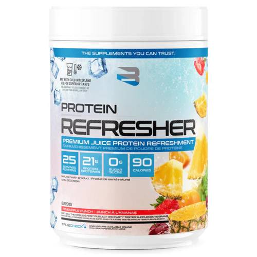 Believe Supplements Protein Refresher - Pineapple Punch 656 g - Protein Powder