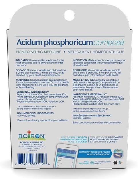 Boiron Acidum Phosphoricum Compose 4g (80 pellets) / -