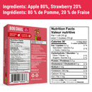 Bob Snail Fruit Rolls - Apple Strawberry 5-Pack - Snack