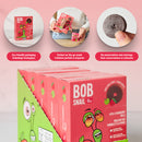 Bob Snail Fruit Rolls - Apple Strawberry 5-Pack - Snack