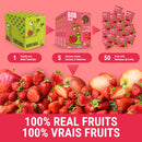 Bob Snail Fruit Rolls - Apple Strawberry 5-Pack - Snack