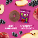 Bob Snail Fruit Rolls - Apple Black Currant 5-Pack - Snack