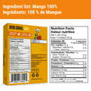 Bob Snail Fruit Rolls - Mango 5-Pack - Snack