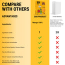 Bob Snail Fruit Rolls - Mango 5-Pack - Snack