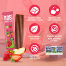 Bob Snail Stripes - Apple Black Currant 7-Pack - Dried Fruits