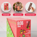 Bob Snail Stripes - Apple Black Currant 7-Pack - Dried Fruits