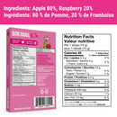 Bob Snail Stripes - Apple Raspberry 7-Pack - Dried Fruits
