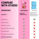 Bob Snail Stripes - Apple Raspberry 7-Pack - Dried Fruits