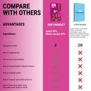 Bob Snail Stripes - Apple Black Currant 7-Pack - Dried Fruits