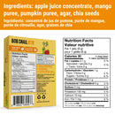 Bob Snail Fruit Jelly - Apple Mango Pumpkin Chia 5-Pack - Snack