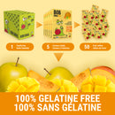 Bob Snail Fruit Jelly - Apple Mango Pumpkin Chia 5-Pack - Snack