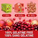 Bob Snail Fruit Jelly - Apple Sour Cherry 5-Pack - Snack