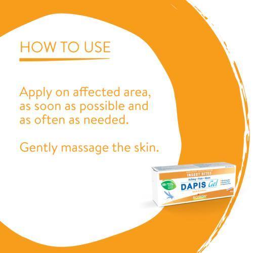 Boiron Dapis Gel Paraben Free - 40g - Skin Care