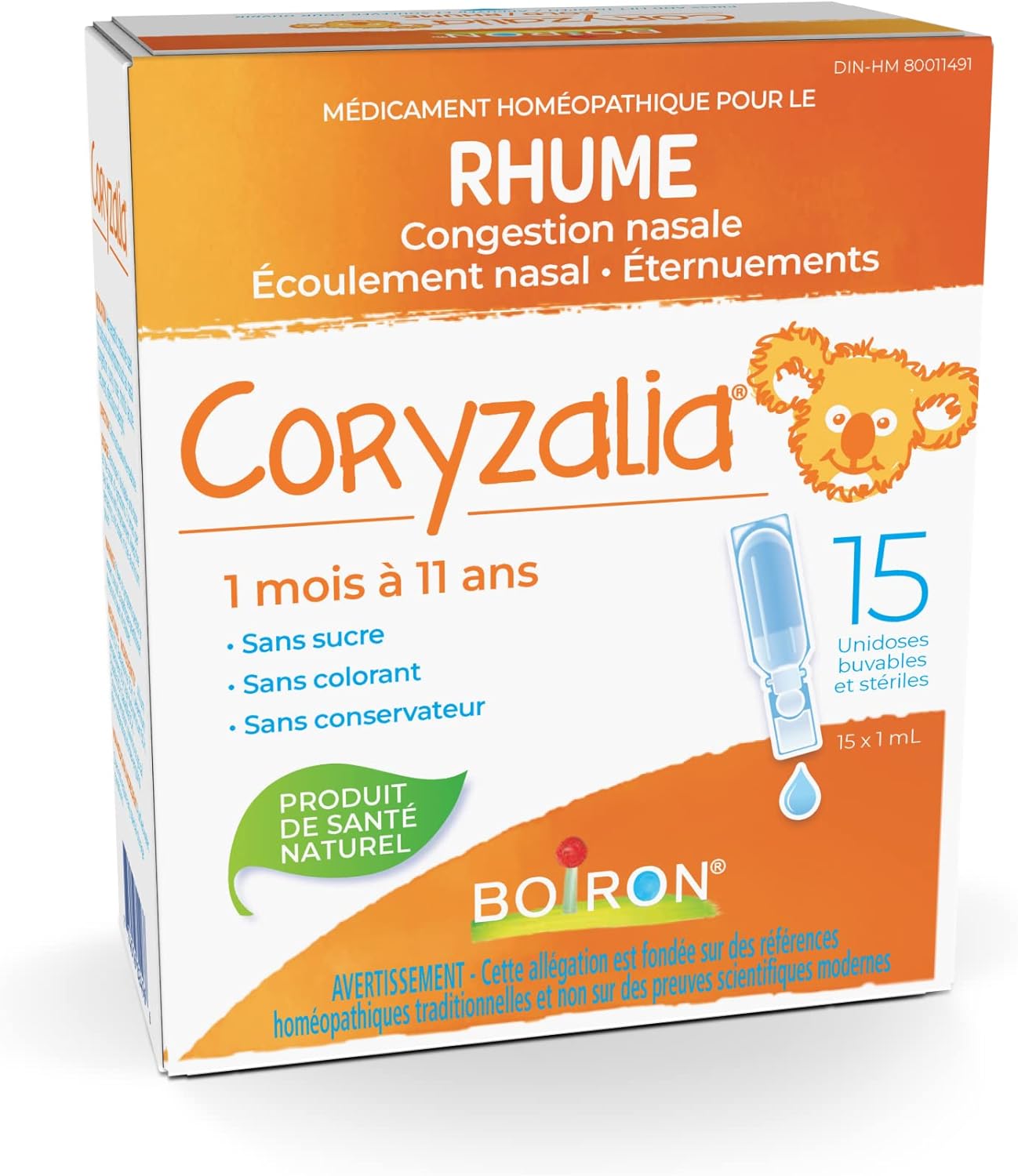 Boiron Coryzalia 15x1ml