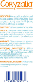 Boiron Coryzalia - 15x1ml - Immune Support