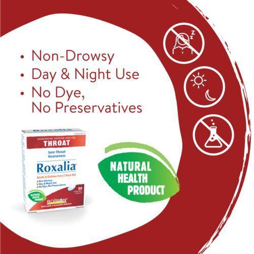 Boiron Roxalia - 60 chewable tablets - Immune Support