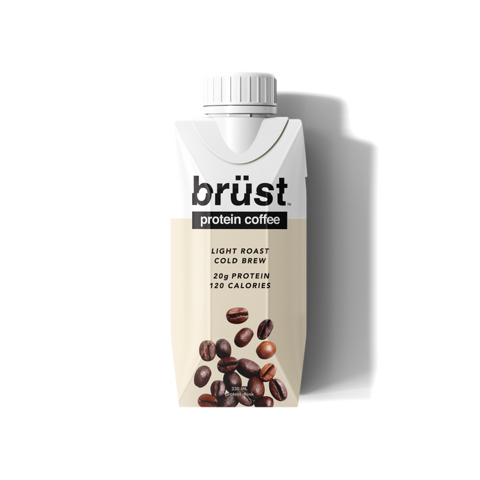 Brust Cold Brew Protein Coffee - Light Roast 330ml