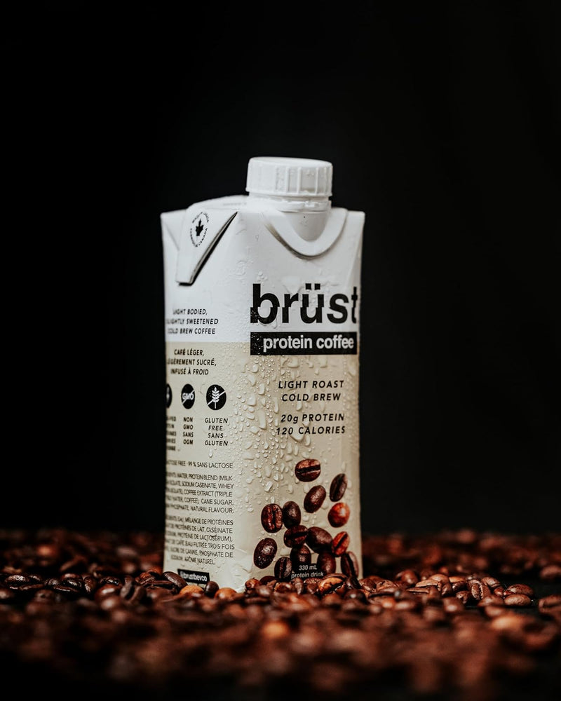 Brust Cold Brew Protein Coffee - Light Roast 330ml