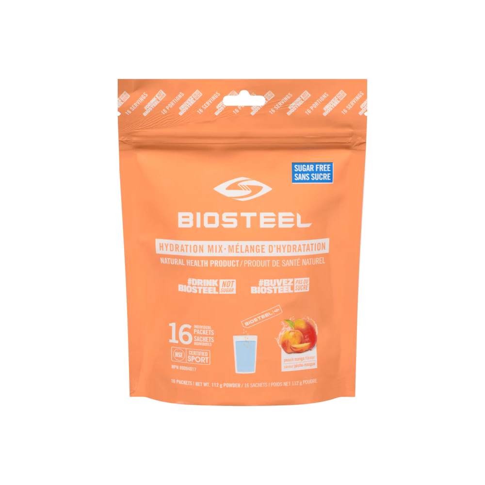 BioSteel Hydration Mix (Pack of 16) Peach Mango / 16-pack