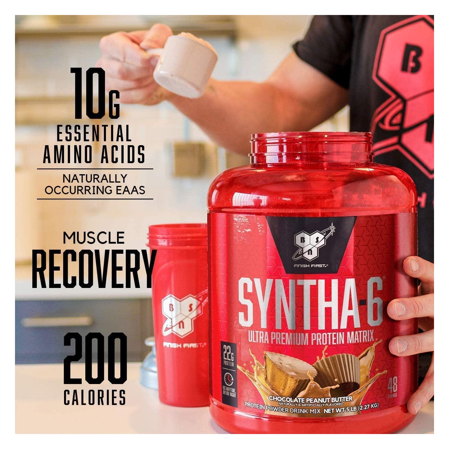 BSN Syntha-6 Chocolate Peanut Butter / 2.91lbs / -