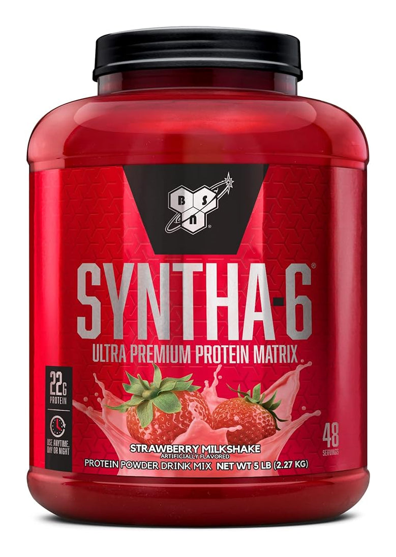 BSN Syntha-6 Strawberry Milkshake / 5lbs / -