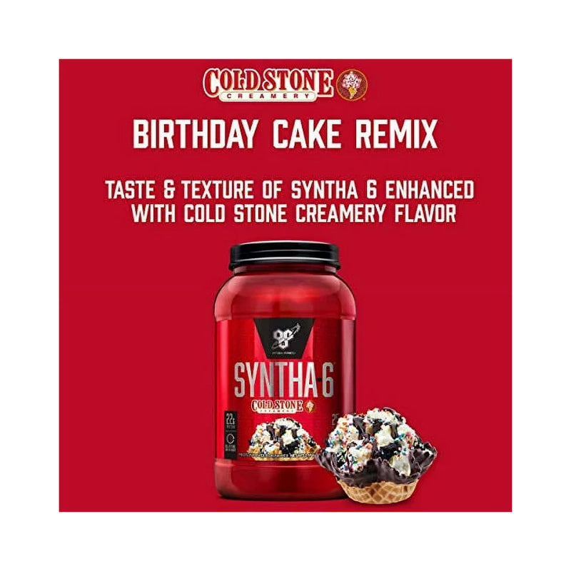 BSN syntha-6 Coldstone Birthday Cake Remix / 4.56lbs