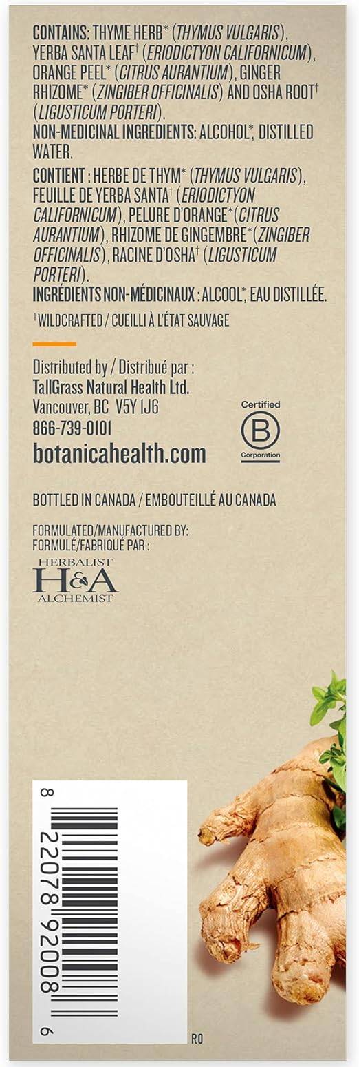 Botanica Cold & Lung Support Liquid Herb 50 ml
