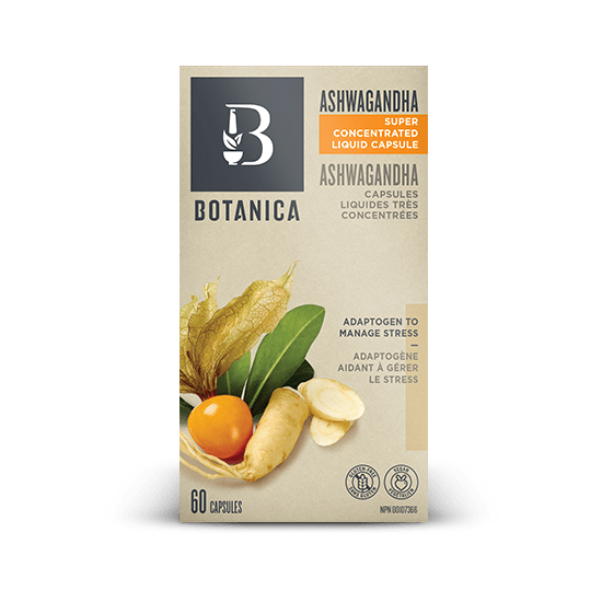 Botanica Ashwagandha 350mg - 60 capsules - - Adaptogen