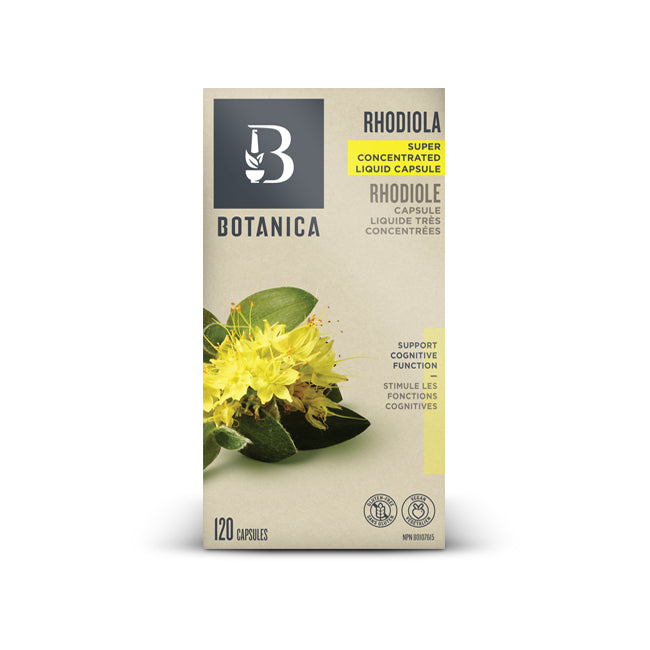 Botanica Rhodiola Liquid Capsules 120 capsules