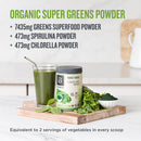 Botanica Perfect Greens Organic - Unflavoured 400g - Greens
