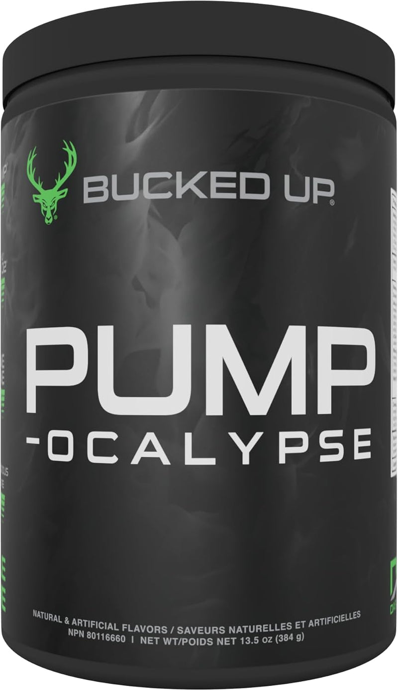 Bucked Up Pump-ocalypse - Apple 30 servings - Pre-Workout