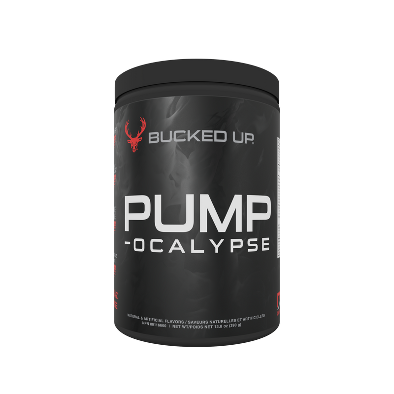 Bucked Up Pump-ocalypse - Blood Raz 30 servings - Pre-Workout