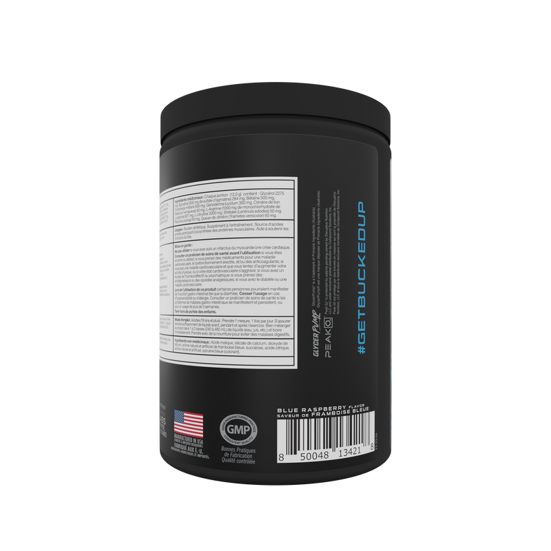 Bucked Up Pump-ocalypse - Blue Raz 30 servings - Pre-Workout