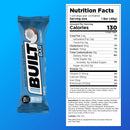 Built Protein Bar (12pack) - Coconut Pack of 12 - - Protein snacks