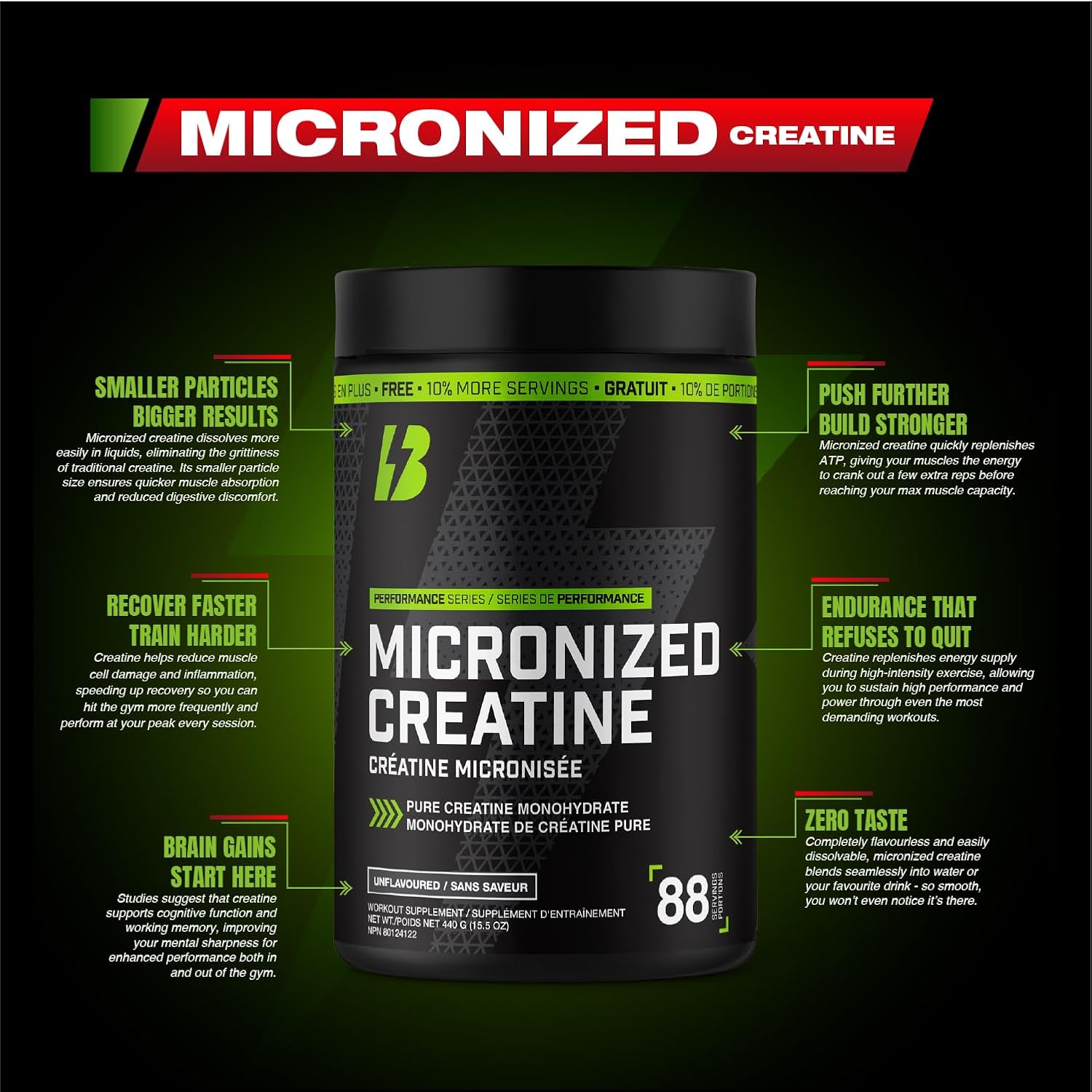 Bull Nutrition Micronized Creatine
